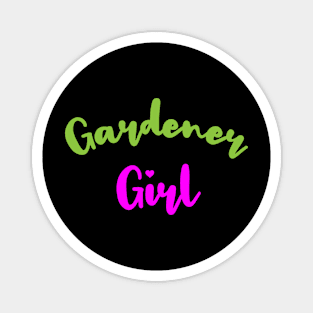 Gardener Girl Magnet